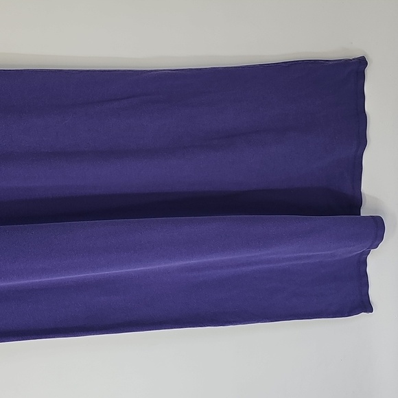 Eddie Bauer Purple Beachy Lounge Casual Crew Neck A-line Midi-Maxi Dress - Picture 6 of 9